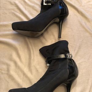 Martinez Valero Ankle Boots Stiletto Heels Black 6